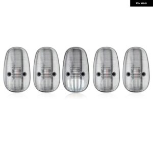 OE仕様 55077067AA スモーク アンバー LED フロントキャブ ルーフライト 1999-2001 2002 ダッジ ラム 1500 2500 3500 トップキャブ ルーフ ランニングランプ - Clear White