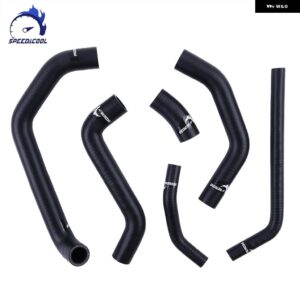 2011-2015 カワサキ NINJA 2012 2013 2014 バイク 用シリコン ラジエーター クーラント チューブ パイプ ホースキット - Matt Black