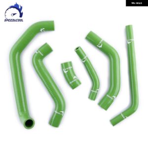 2011-2015 カワサキ NINJA 2012 2013 2014 バイク 用シリコン ラジエーター クーラント チューブ パイプ ホースキット - Green