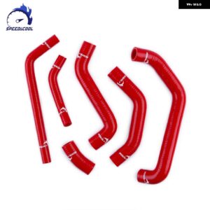 2011-2015 カワサキ NINJA 2012 2013 2014 バイク 用シリコン ラジエーター クーラント チューブ パイプ ホースキット - Red