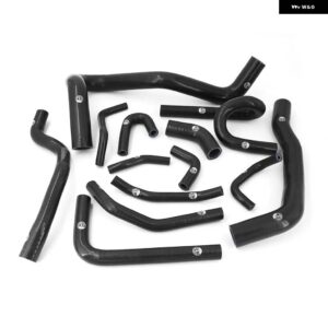 シリコン ラジエーター ホースキット ホンダ シビック FD2 K20A 2.0L タイプR 06-11 13個 - k8-217-218 black