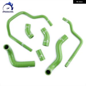 1998-2003 カワサキ NINJA ZX9R バイク 用シリコン ラジエーター ヒータークーラント チューブ パイプ ホースキット - Green