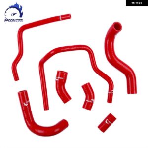1998-2003 カワサキ NINJA ZX9R バイク 用シリコン ラジエーター ヒータークーラント チューブ パイプ ホースキット - Red