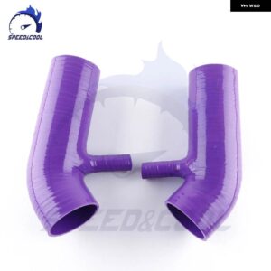 2008-2012 インフィニティ EX35 EX37 G37 G35 日産 370Z 車用 シリコン製インレットホース チューブ パイプ キット - Purple