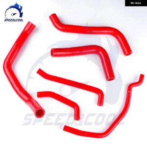 2006-2009 スズキ GSXR600 GSXR750 K6 K7 2007 2008 バイク 用シリコン ラジエーター クーラントホースキット - Red