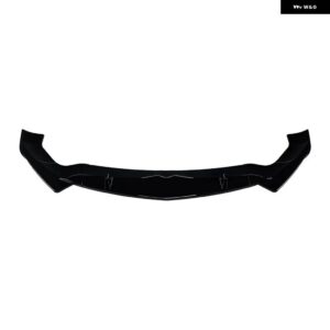 アルファロメオ ステルヴィオ 2017+ 車用 フロント バンパー スポイラー リップ カーボンルック/グロスブラック ロアスプリッター ボディ プロテクター - Glossy Black