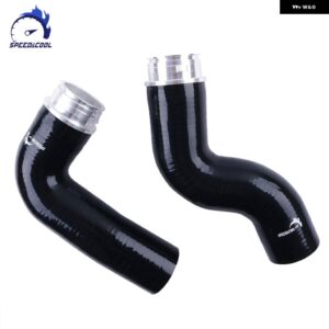 2003-2013 フォルクスワーゲン VW ゴルフ GTI 2.0T MK5 MK6 A3 S3 バージョン 2 車用シリコンエアターボインタークーラー パイプ ホースキット - black
