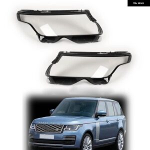 ランドローバー レンジローバー エグゼクティブエディション 2018-2021 フロント ヘッドランプ ランプシェード カー ヘッドライト カバー レンズ シェル - A Pair