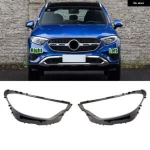 メルセデス ベンツ GLC W254 GLC200 GLC260 GLC300 2023 2024 車用 ヘッドライト レンズ カバー ランプシェード クリア ヘッドランプ シェル - 1pcs for left light