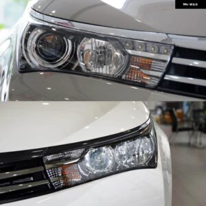 トヨタ カローラ アルティス E17 E18 超高輝度スイッチバック デイライト ウィンカー DTM M4 スタイル LED エンジェルアイキット ハローリング - For Headlight 1