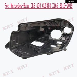 メルセデス ベンツ GLS GLS500 GLS450 GLS350 X166 2015-2019 ヘッドライト ハウジング ブラックシェルベース プラスチック ハウス - 1pcs for left light