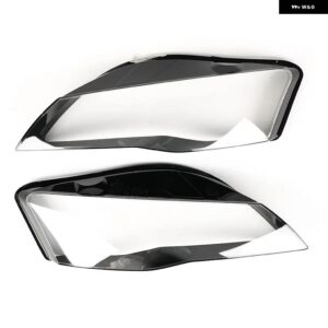 車用フロントレンズ ランプシェード シェル アウディ R8 2007-2015 ヘッドランプ ク リアランプ カバー ヘッドライト カバー - A Pair