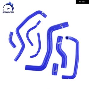 1993-1997 トヨタ カローラ AE101 AE102 AE111 4AFE 7AFE 1.8 シリコン ラジエーター クーラント チューブ パイプ ホース キット - Blue
