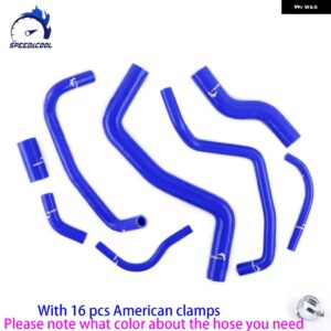 1993-1997 トヨタ カローラ AE101 AE102 AE111 4AFE 7AFE 1.8 シリコン ラジエーター クーラント チューブ パイプ ホース キット - note hose color