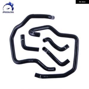 1994-1999 トヨタ セリカ GT4 ST205 3SGTE エンジン カー シリコン エアチャージクーラー ターボ インタークーラー チューブ パイプ ホース - black