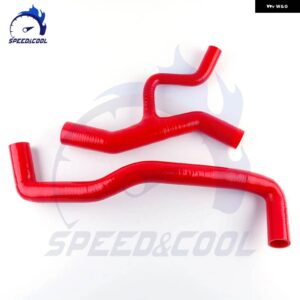 1996-2004 フォード マスタング GT 289CI 4.6L V8 SN-95 車用シリコン ラジエーター クーラント パイプ チューブ ホースキット - Red