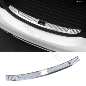 メルセデス ベンツ C クラス W205 C200L 260L 2015~2021 カーアクセサリー リア バンパー プロテクター シル トランク トレッドプレートカバー トリム - silvery 1PCS2