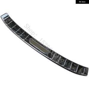 メルセデス ベンツ C クラス W205 C200L 260L 2015~2021 カーアクセサリー リア バンパー プロテクター シル トランク トレッドプレートカバー トリム - Black 1pcs