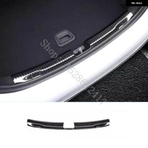 メルセデス ベンツ C クラス W206 C200L 260L 2022~2024 カーアクセサリー リア バンパー プロテクター シル トランク トレッドプレートカバー トリム - black 1PCS3
