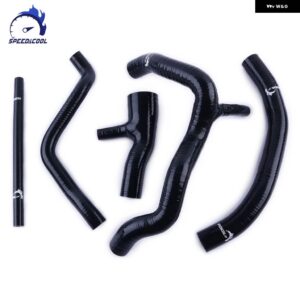 トライアンフ TT600 2000-2003 SPEED FOUR 2002-2006 バイク 用シリコン ラジエーター クーラントホースキット - black