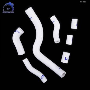 2005-2012 KTM 950 990 アドベンチャーS バイク 用シリコン ラジエーター クーラントホースキット - WHITE