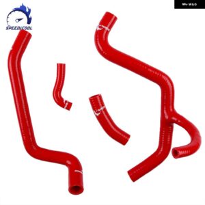 トライアンフ TIGER 800 XR XC 2011-15 バイク 用シリコン ラジエーター クーラント チューブ パイプ ホースキット - Red