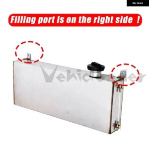 12L ステンレス 燃料タンク ディーゼル エア パーキング ヒーター キャンピングカー ウォータータンク トラック キャラバン オイル ガソリン キャニスター - Filler on the right
