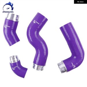2004-2009 フォルクスワーゲン VW ゴルフ GTI MK5 ジェッタ GLI アウディ A3 8P 2.0T シリコンエアターボインタークーラー パイプ ホースキット - Purple