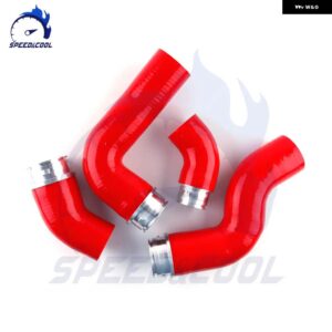 2004-2009 フォルクスワーゲン VW ゴルフ GTI MK5 ジェッタ GLI アウディ A3 8P 2.0T シリコンエアターボインタークーラー パイプ ホースキット - Red
