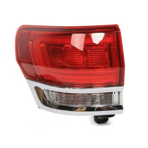 車用LED リア テールライト リアブレーキランプ ジープ グランド チェロキー 2014 2015 2016 68110047AB 68110046AC 68236104AC 68236105AC - Outer Left