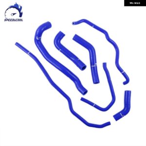 トライアンフ DAYTONA 675 2013-17 バイク 用シリコン ラジエーター クーラント チューブ パイプ ホースキット - Blue