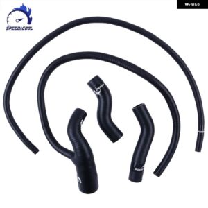 トライアンフ 900 SPEED TRIPLE 1994 1995 1996 バイク 用シリコン ラジエーター クーラント チューブ パイプ ホースキット - Matt Black