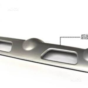 日産 ローグ エクストレイル 2008-2013 2個 フロント + リア バンパー ボトム ガード プロテクター キーホール付き カー スタイリング アクセサリー - 2008 to 2013 rear