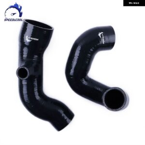 ランチアデルタ HF インテグラ ーレ 16V EVO EVOLUZIONE 1 2 I II シリコンエアインテークインレット誘導ホース チューブ パイプ キット - black