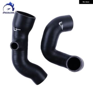 ランチアデルタ HF インテグラ ーレ 16V EVO EVOLUZIONE 1 2 I II シリコンエアインテークインレット誘導ホース チューブ パイプ キット - Matt Black