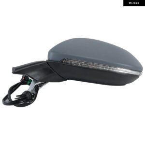 9ピンサイドドアミラー アセンブリ VW ゴルフ MK7 2012-2020 EU バージョン パワーフォールディング電動ヒーターウィンカーアクセサリー付き - 1PC Left