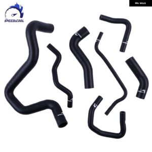 2000-2005 フォルクスワーゲン VW GOLF MK4 BORA JETTA 1.8T AUM AUQ シリコン ラジエーター クーラント パイプ チューブ ホース - Matt Black