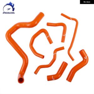 2000-2005 フォルクスワーゲン VW GOLF MK4 BORA JETTA 1.8T AUM AUQ シリコン ラジエーター クーラント パイプ チューブ ホース - Orange