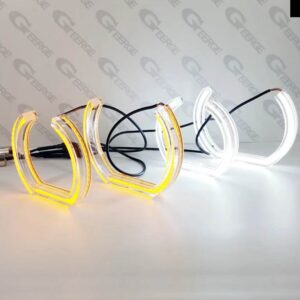 BMW E65 E66 フェイスリフト 2006 2007 2008 超高輝度デイライトウィンカー DTM スタイル LEDエンジェルアイキット ハローリング - DTM U Style