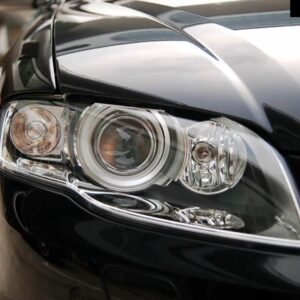 アウディ A4 S4 RS4 B7 2004 - 2009 RFリモートBLUETOOTHアプリマルチカラークリスタルDTM M4 スタイル RGB LEDエンジェルアイキット ハローリング - for Xenon Headlight