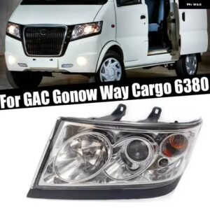 GAC GONOW WAY CARGO 6380 カーアクセサリー フロント バンパー ヘッドライト フォグランプ ドライビングライト シグナルランプ オート ヘッドライト - Only Left
