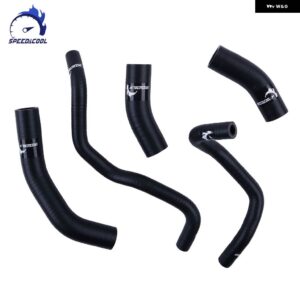 2014-2021 ヤマハ MT07 FZ07 XSR700 TRACER700 GT バイク 用シリコン ラジエーター クーラント チューブ パイプ ホースキット - Matt Black