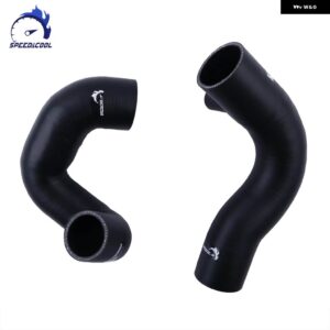 ランチアデルタ HF インテグラ ーレ 16V EVO EVOLUZIONE 1 2 I II 4WD シリコンインテークインレット誘導ホース チューブ パイプ キット - Matt Black