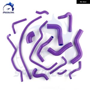 1989-1998 マツダ MX5 ミアータ ユーノス MK1 1.6 NA シリコン クーラント ブリーザー ホース ラジエーター パイプ チューブ - Purple