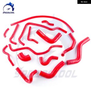 1989-1998 マツダ MX5 ミアータ ユーノス MK1 1.6 NA シリコン クーラント ブリーザー ホース ラジエーター パイプ チューブ - Red