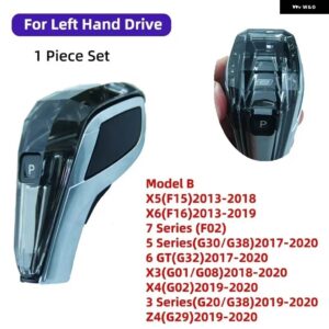 1ピースセット クリスタル ギア シフト ノブ BMW G05 X5 E70 F15 G06 X6 E71 E72 F16 X4 G02 G20 G30 6GT G32 X3 G01 インテリア アクセサリー - 8 Mark Model B