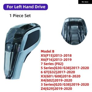 1ピースセット クリスタル ギア シフト ノブ レバー BMW G20 G21 IX3 G08 X3 G01 X6 G06 X7 G07 X5 G05 オートマチッククリスタルギアハンドル - 5 Mark Model B