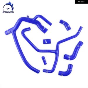 1999-2004 ランドローバー ディスカバリー 2 TD5 車用シリコン ラジエーター クーラント フルコンプリートセット パイプ チューブ ホースキット - Blue