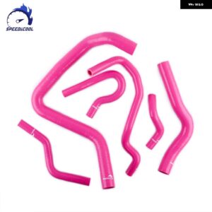 1992-2000 ホンダ シビック EK4 EK9 EG6 B16 B18 車用シリコン ラジエーター クーラント パイプ チューブ ホースキット - Pink