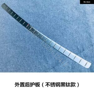 日産 セレナ C28 2023 2024 ドアシル スカッフプレート リア バンパー プロテクター シル ウィンドウ トリム とドアエッジストリップ バンパー トリム - black internal